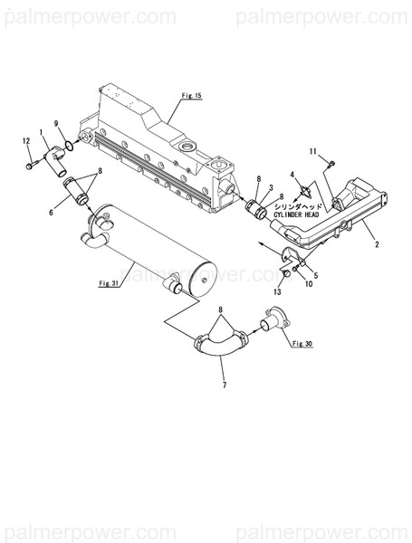 Order YANMAR 119773-49120 Joint, Manifold