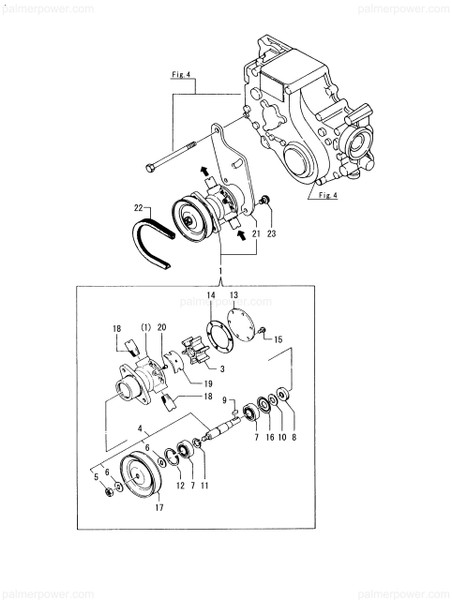 Order YANMAR 128270-42150 Bracket, Pump