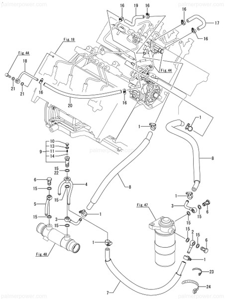 Order YANMAR 119799-59250 Joint, Fuel