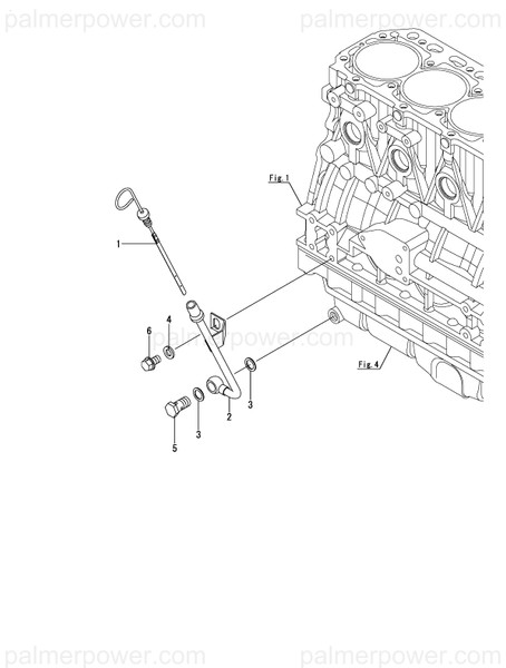 Order YANMAR 129271-34890 Guide Assy, Dipstick