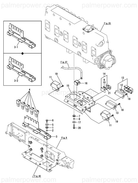 Order YANMAR 119578-77742 Bracket, Relay
