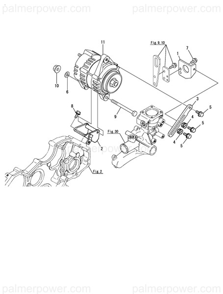 Order YANMAR 119172-77150 Support, Adjuster A
