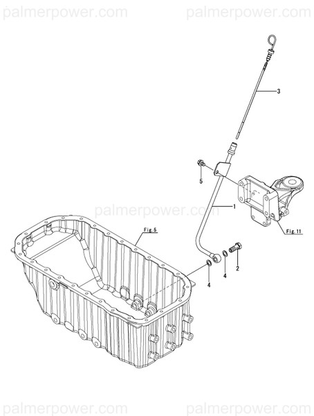 Order YANMAR 120672-34810 Dipstick Assy