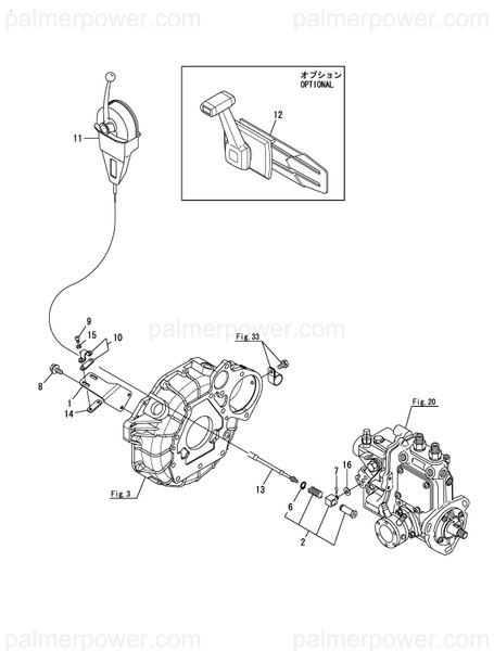 Order YANMAR 128790-67150 Bracket, Cable