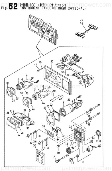 Order YANMAR 129574-91850 Harness, Main D1