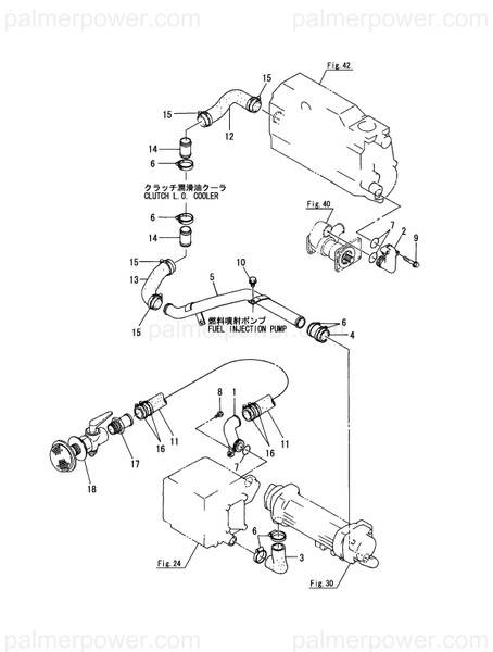 Order YANMAR 119181-49710 Hose, Clutch Outlet