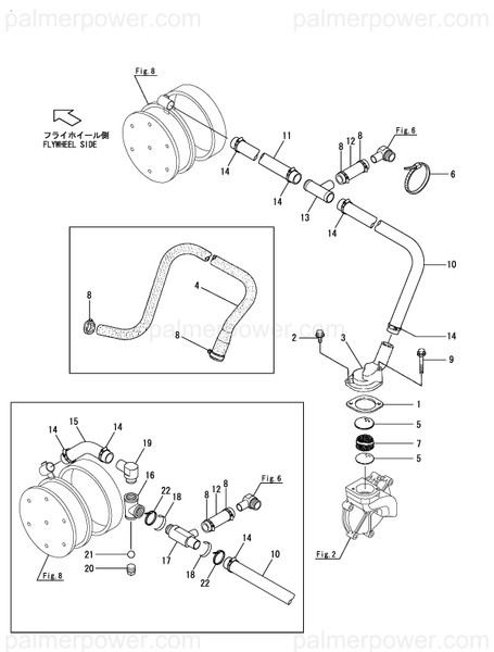 Order YANMAR 119574-03090 Hose, Breather
