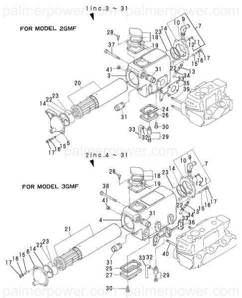 Order YANMAR 128390-44480 Cover, Tank Lower