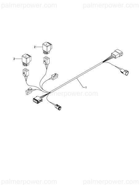 Order YANMAR 119578-77980 Harness, Wire