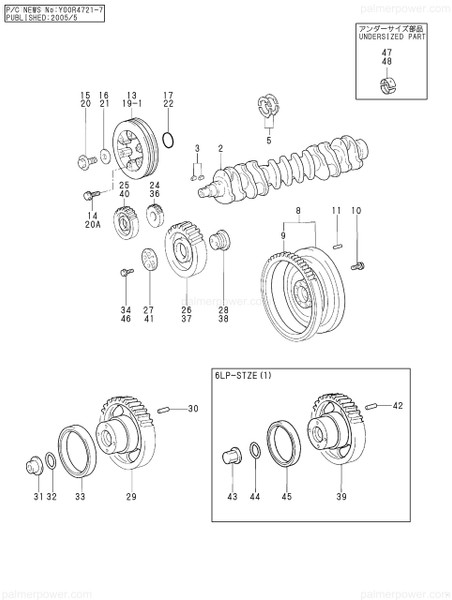 Order YANMAR 119771-00140 Gear, Idle