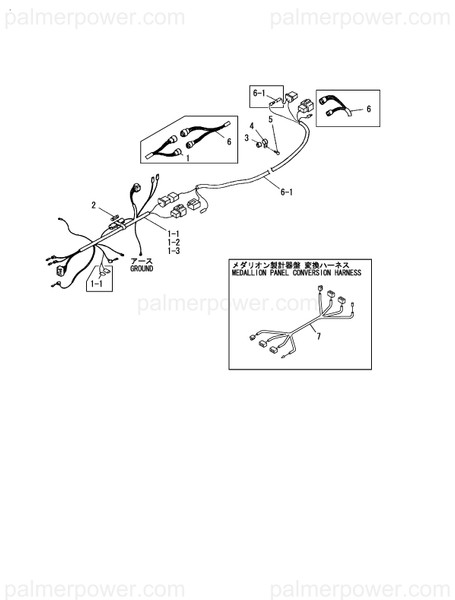 Order YANMAR 128171-77921 Harness, Wire