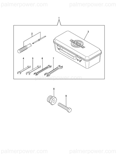 Order YANMAR 119595-92420 Puller, Impeller