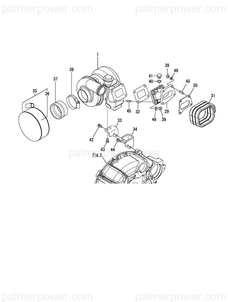 Order YANMAR 119574-18052 Bracket, T/C