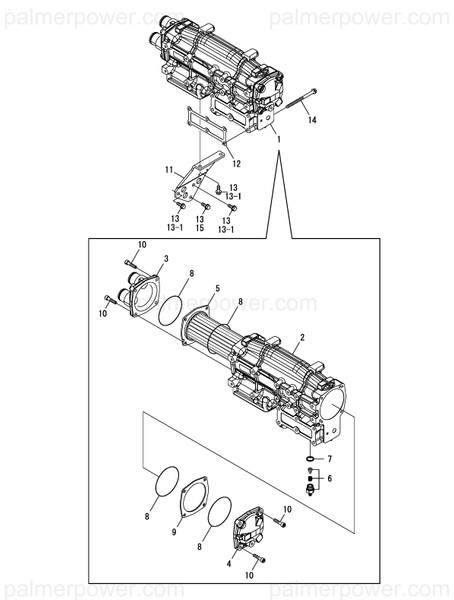 Order YANMAR 120672-18410 Housing, Cac