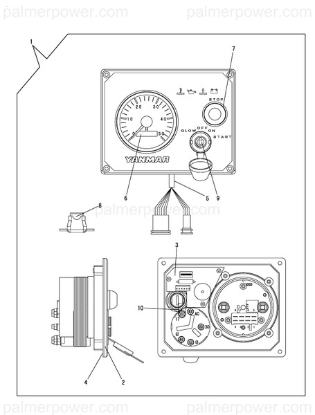 Order YANMAR 129271-91150 Harness, Wire