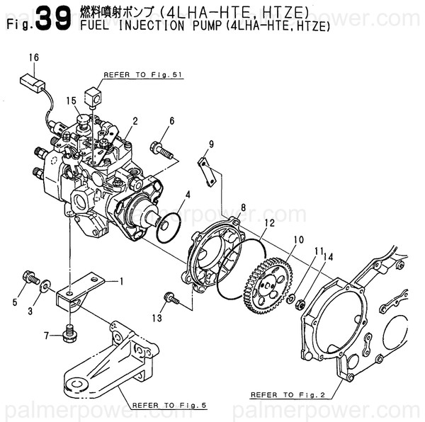 Order YANMAR 119172-51931 Pump Assy, Injection