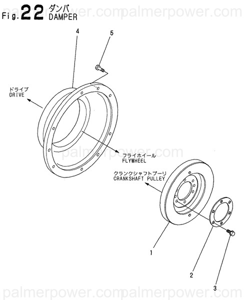 Order YANMAR 119778-21500 Spacer, Flywheel