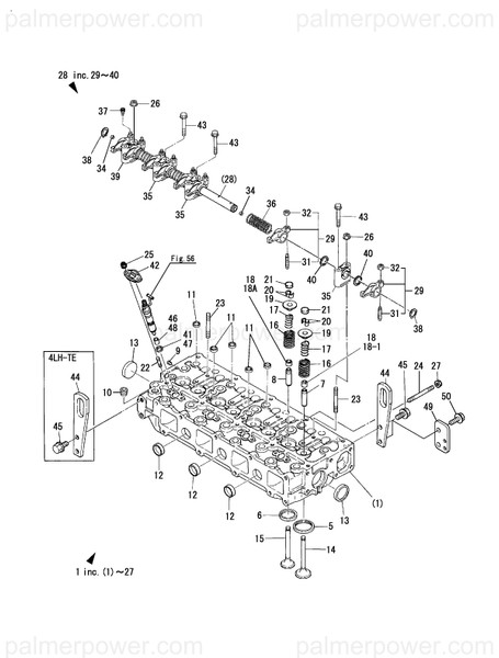 Order YANMAR 719171-11700 Head Assy, Cylinder