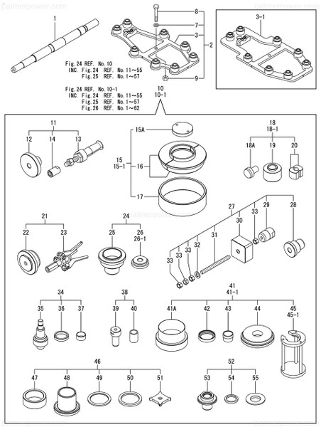 Order YANMAR 196350-90100 Tool Assy, Bearing