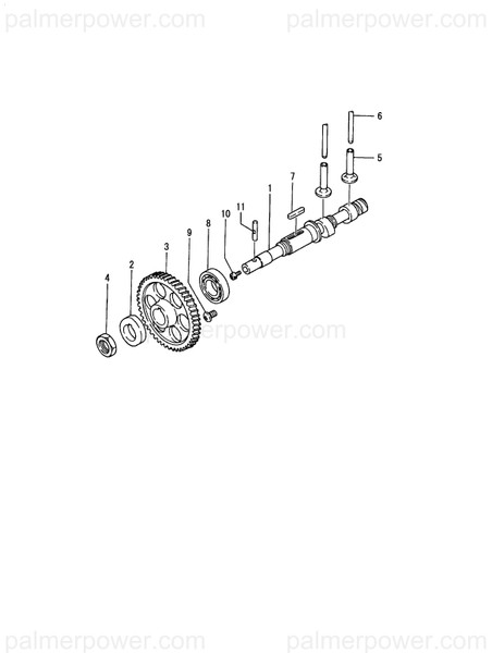 Order YANMAR 128170-14011 Camshaft