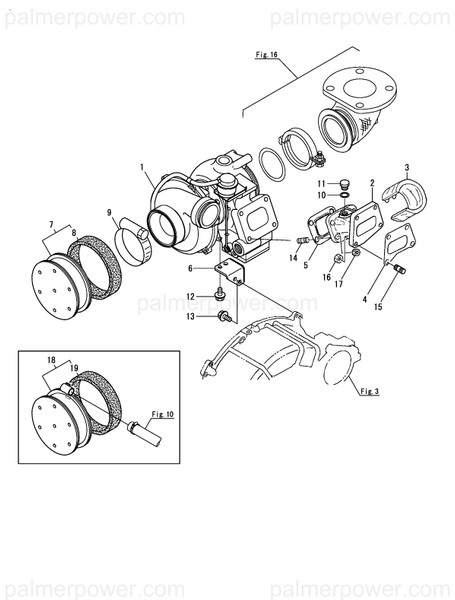 Order YANMAR 119593-18071 Lagging