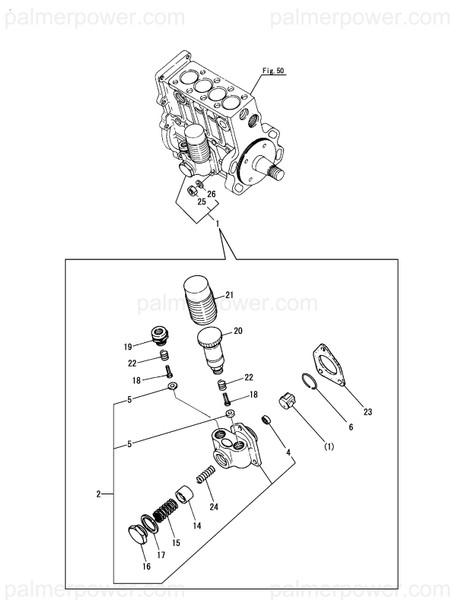 Order YANMAR 119593-52000 Pump Assy, Fuel Feed