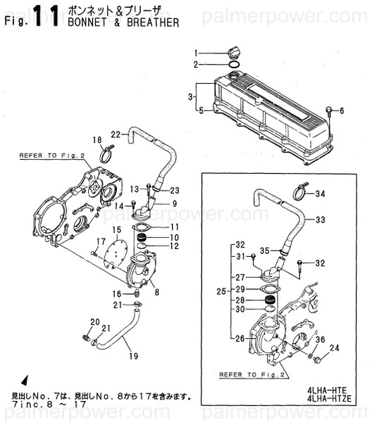 Order YANMAR 119173-03020 Cover Assy, Breather