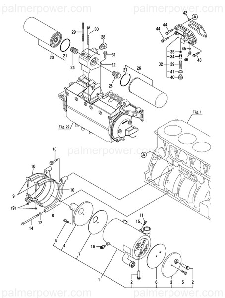 Order YANMAR 119581-35110 Bolt, Stud