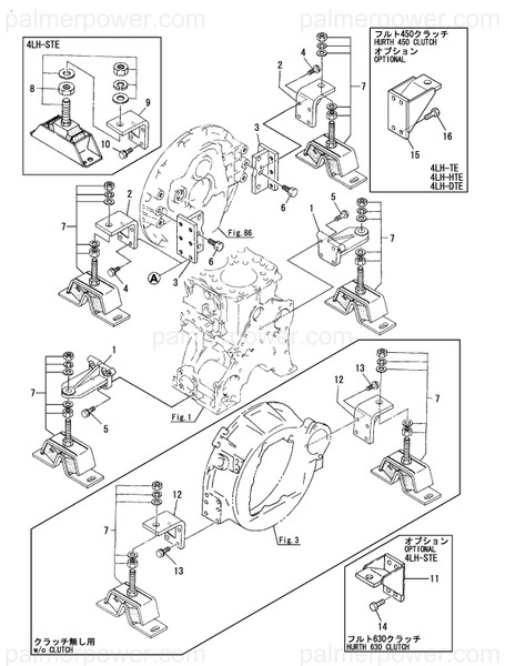 Order YANMAR 119171-08111 Foot, Mounting R