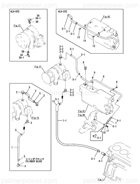 Order YANMAR 119187-49350 Hose, Turbine Outlet
