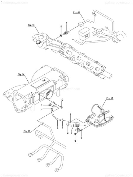 Order YANMAR 119798-91140 Hose, Air Pressure B