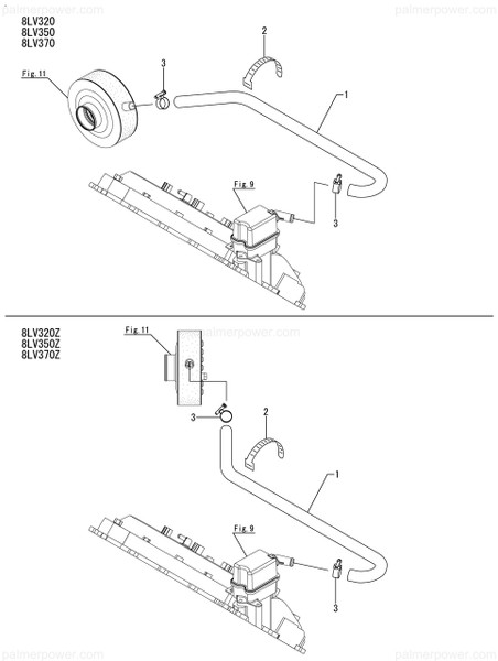Order YANMAR 119798-03161 Hose, Breather
