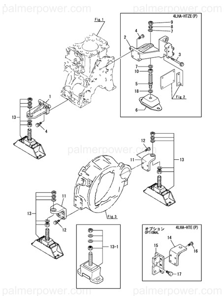Order YANMAR 119173-08100 Foot, Mounting F
