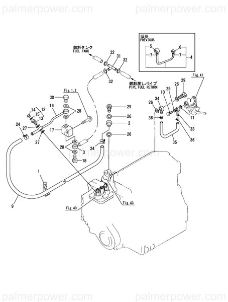 Order YANMAR 128377-59550 Pipe, Overflow