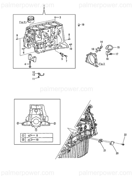 Order YANMAR 120670-77710 Harness, Crank Senso