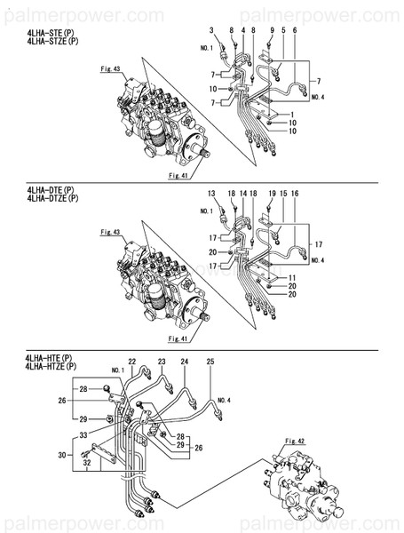Order YANMAR 119181-59811 Pipe Assy, Injection
