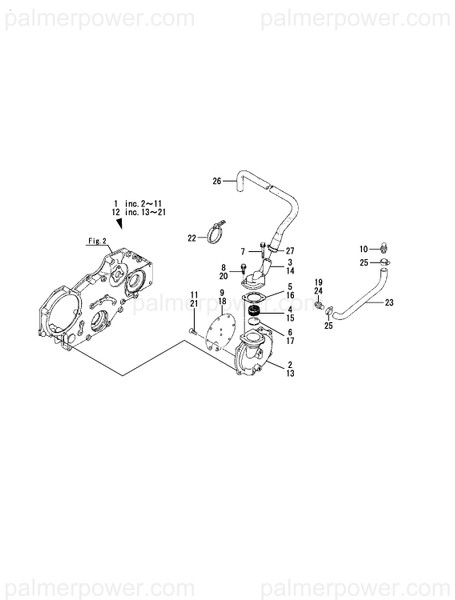 Order YANMAR 119174-03192 Plate, Timer Cover