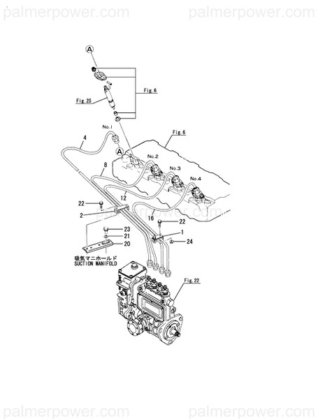 Order YANMAR 129499-59842 Pipe Assy, Injection