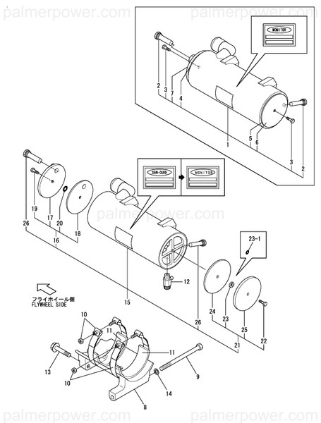Order YANMAR 119775-33170 Bolt, M10X140