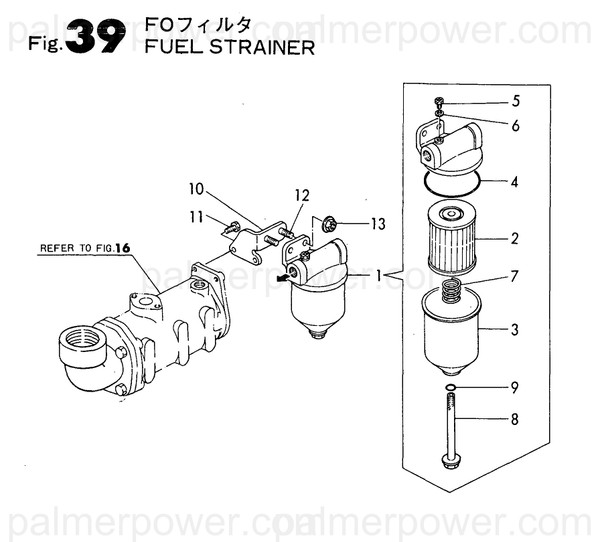 Order YANMAR 124220-35270 Gasket, Strainer