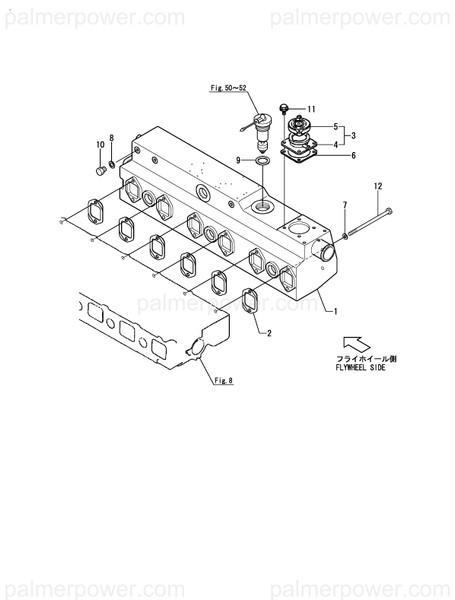 Order YANMAR 119593-13220 Bolt, M8X145