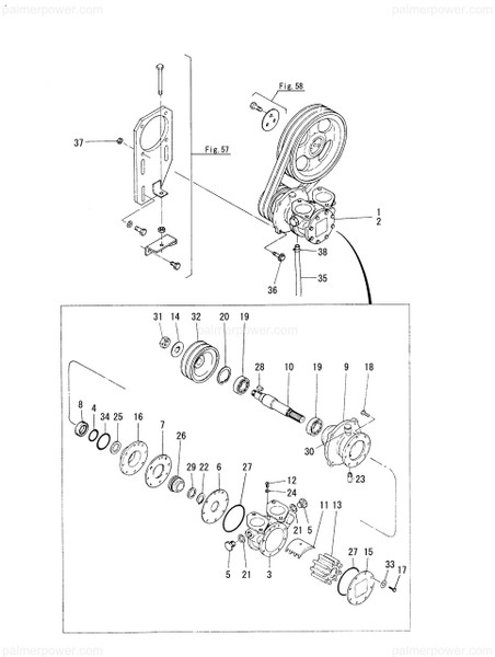 Order YANMAR 126630-42130 Body, Pump