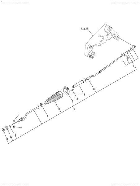 Order YANMAR 196350-06100 Joint, Slider