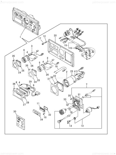 Order YANMAR 127692-91450 Screw, M3X12
