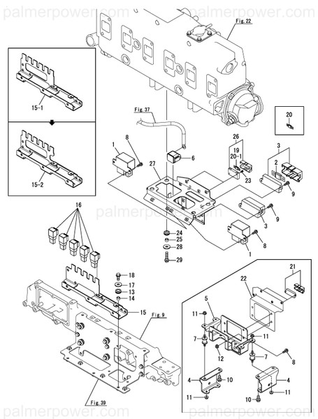 Order YANMAR 119578-77160 Holder, Fuse