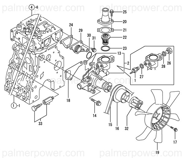 Order YANMAR 129612-42350 V-Belt, A38