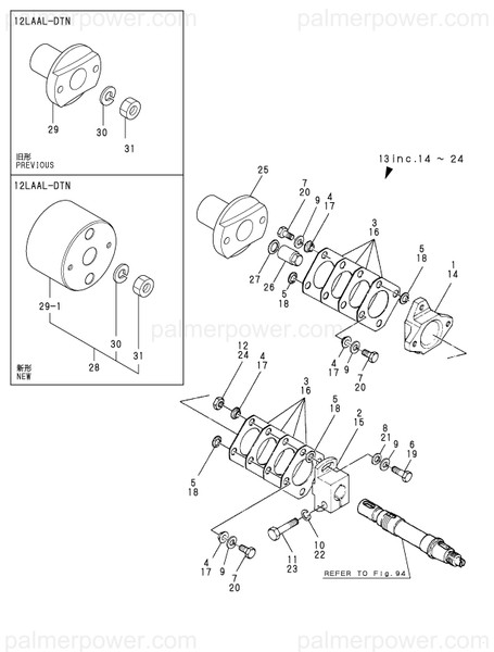 Order YANMAR 144626-54540 Retainer