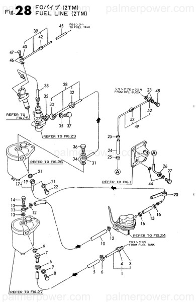 Order YANMAR 123340-59800 Pipe Assy, Injection