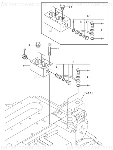 Order YANMAR 26450-100552 Bolt, M10X 55