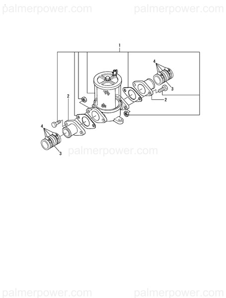 Order YANMAR 127611-48601 Strainer, Sea Water
